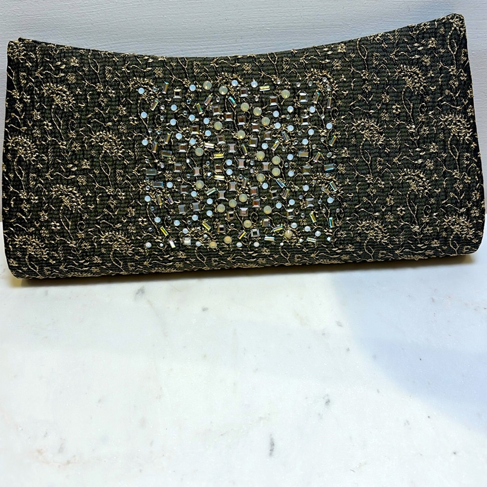 Jim Thompson Swarovski elements purse NWT
